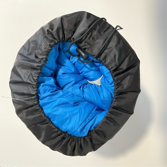 NEW The North Face Youth Dolomite 20F/-7C Sleeping Bag Light/Dark Blue Zip W/Bag - Picture 2 of 12